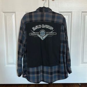 Vintage Harley Davidson Flannel